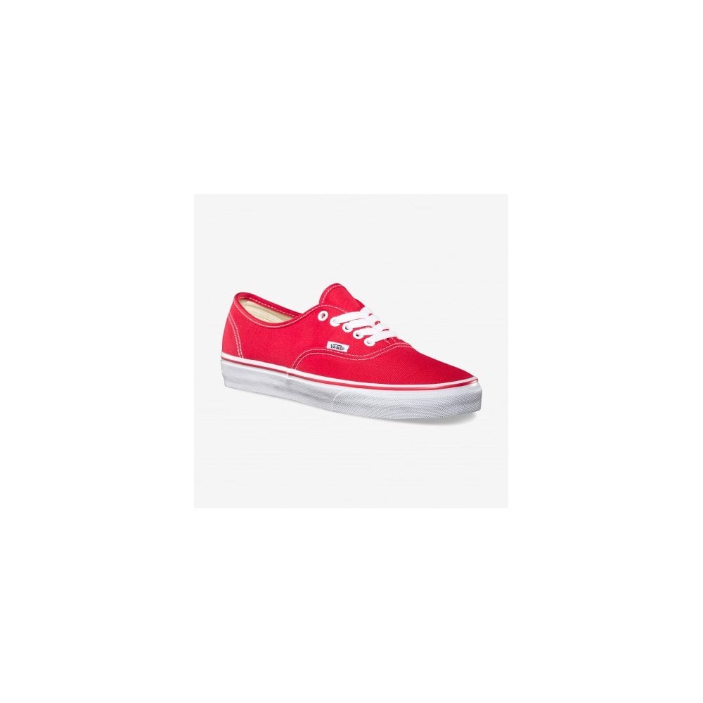 Authentic Red Vans