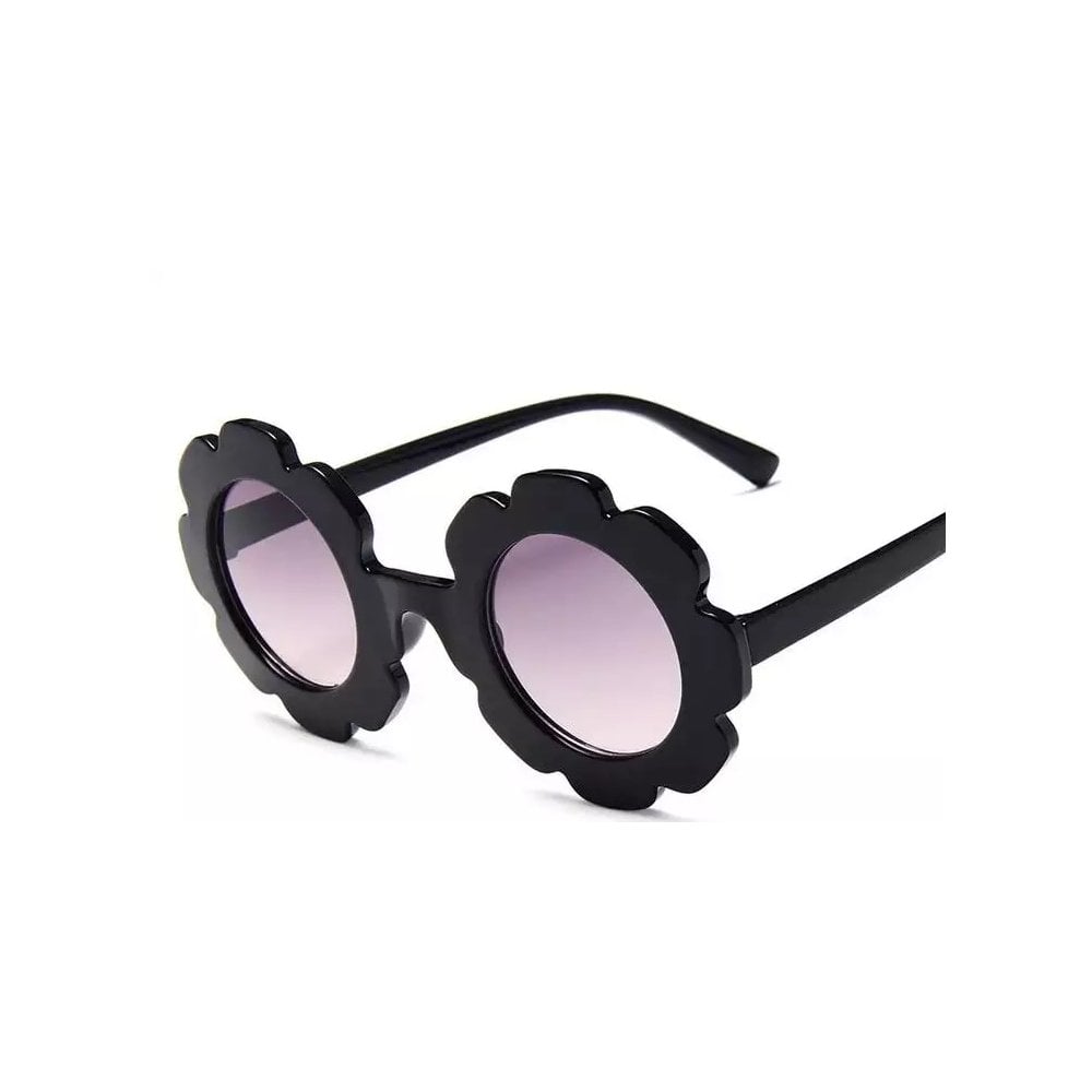 Daisy Little Girls Sunglasses Black