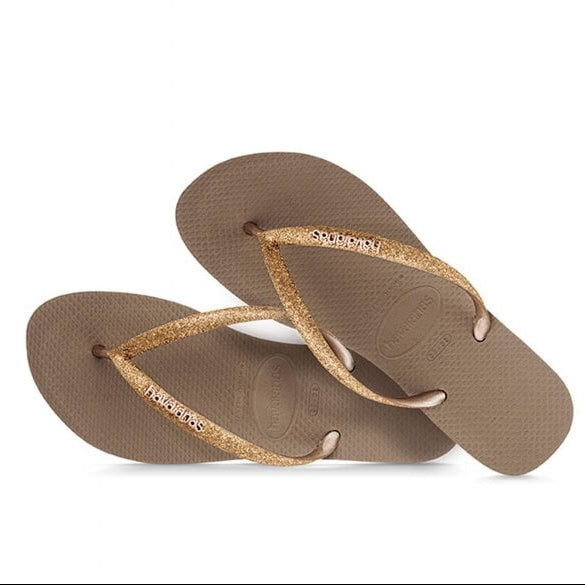 Havaianas Slim Shiny Rose Gold