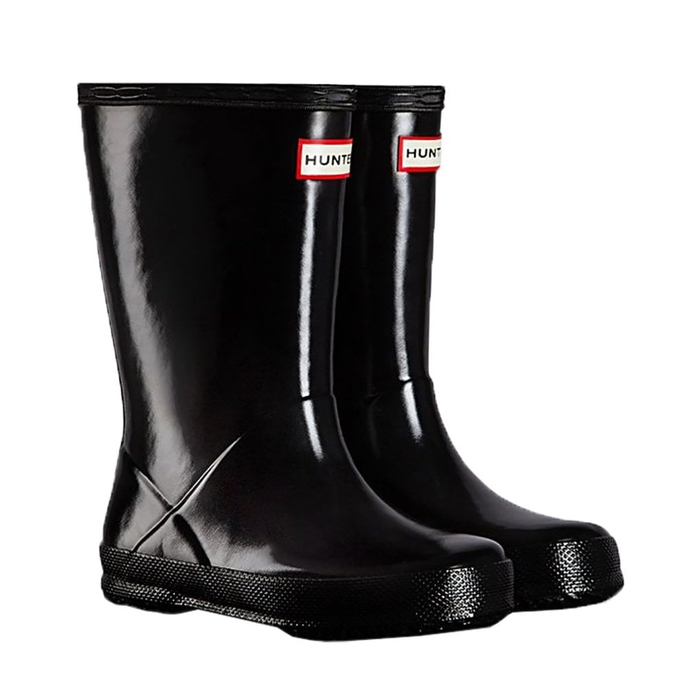 Kids First Hunter Boot Black Gloss