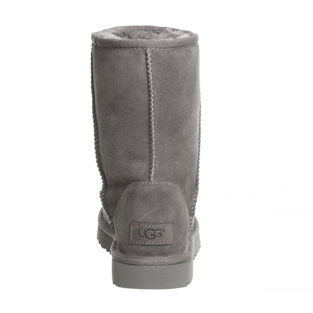 Grey Uggs Short Ii UGG Classic Short II Grey Gray Water-resistant