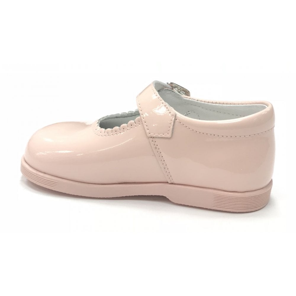 Y97401 Andanines Buckle Mary Jane Shoe Pink Patent