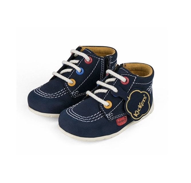 Kick Hi Zip Nubk Blue