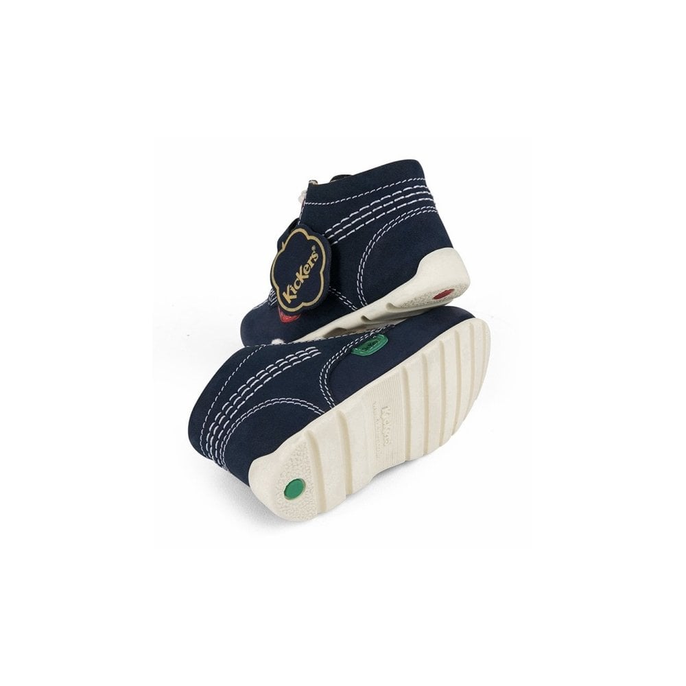 Kick Hi Zip Nubk Blue