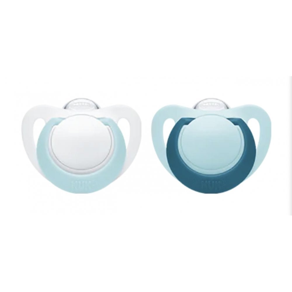 NUK Genius Silicone Soother Blue