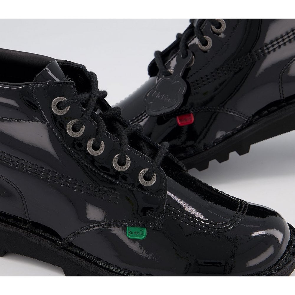 Kick Hi W Black Patent