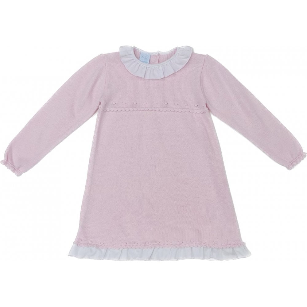222-610 Granlei Knitted Dress Pink