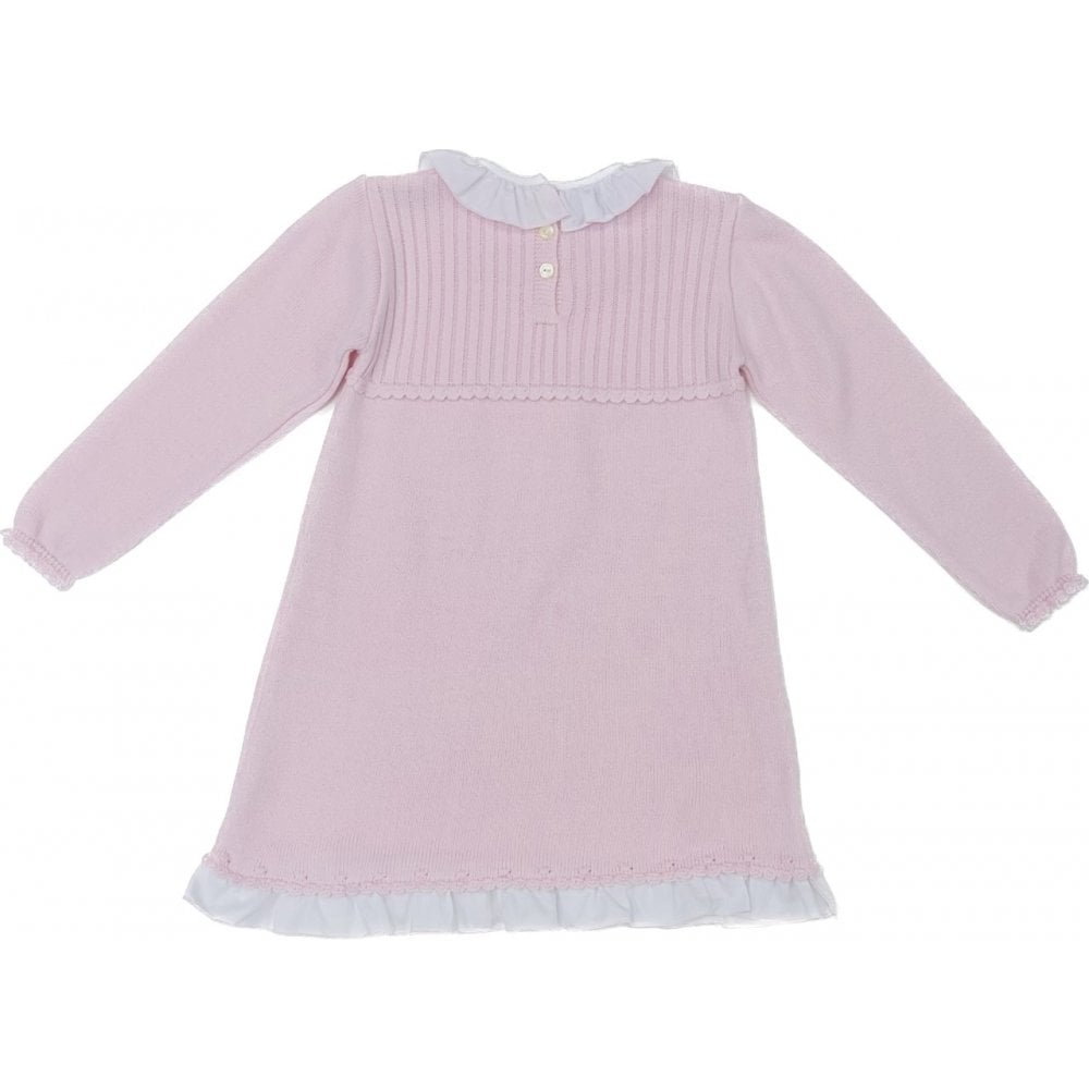 222-610 Granlei Knitted Dress Pink