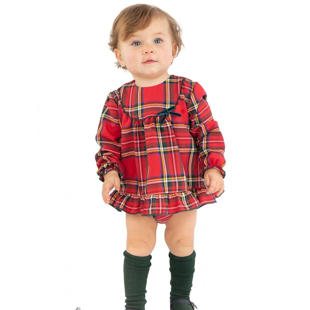3533 Tartan Dress Set