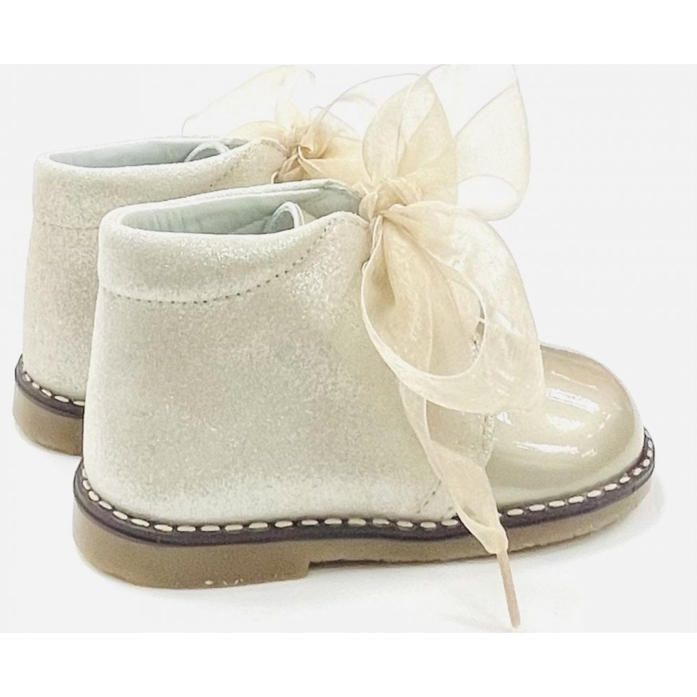 202845 Patent/Glitter Boot Gold