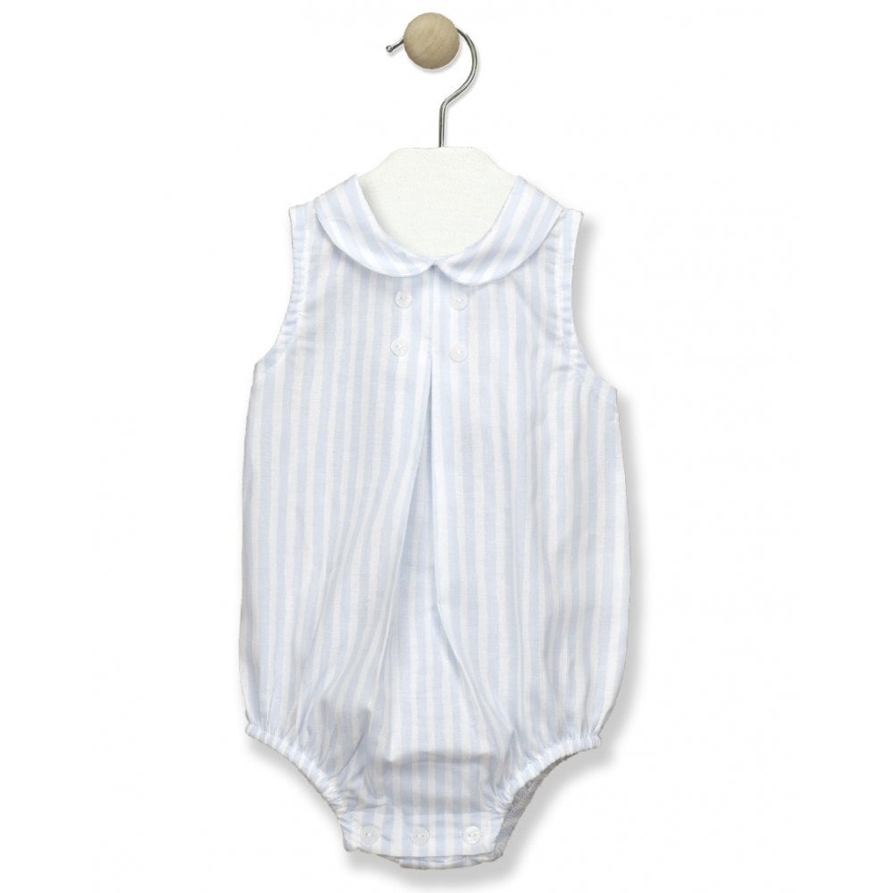 30488 Baby Boys Babidu Blue Romper