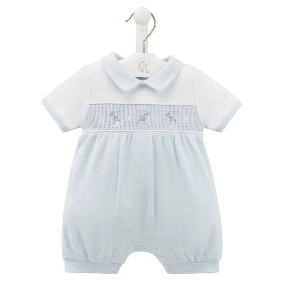 AV6135 Boys Bunny & Star Romper