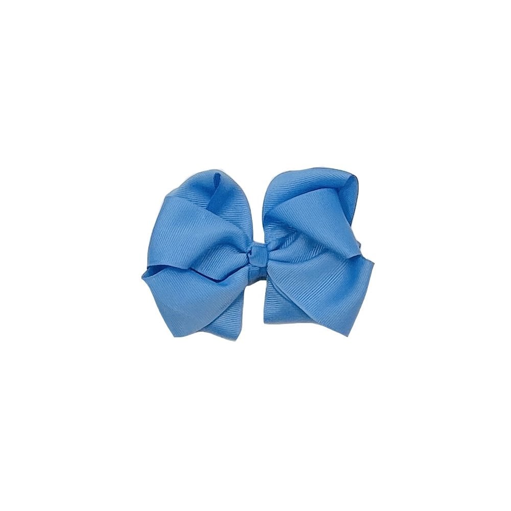 |Hair Bow Clips Capri Blue