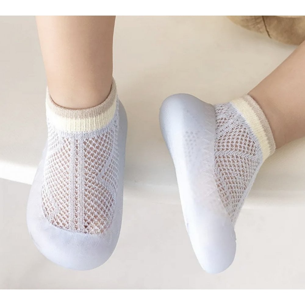 Rubbered Sole Baby Swim Shoes Blue