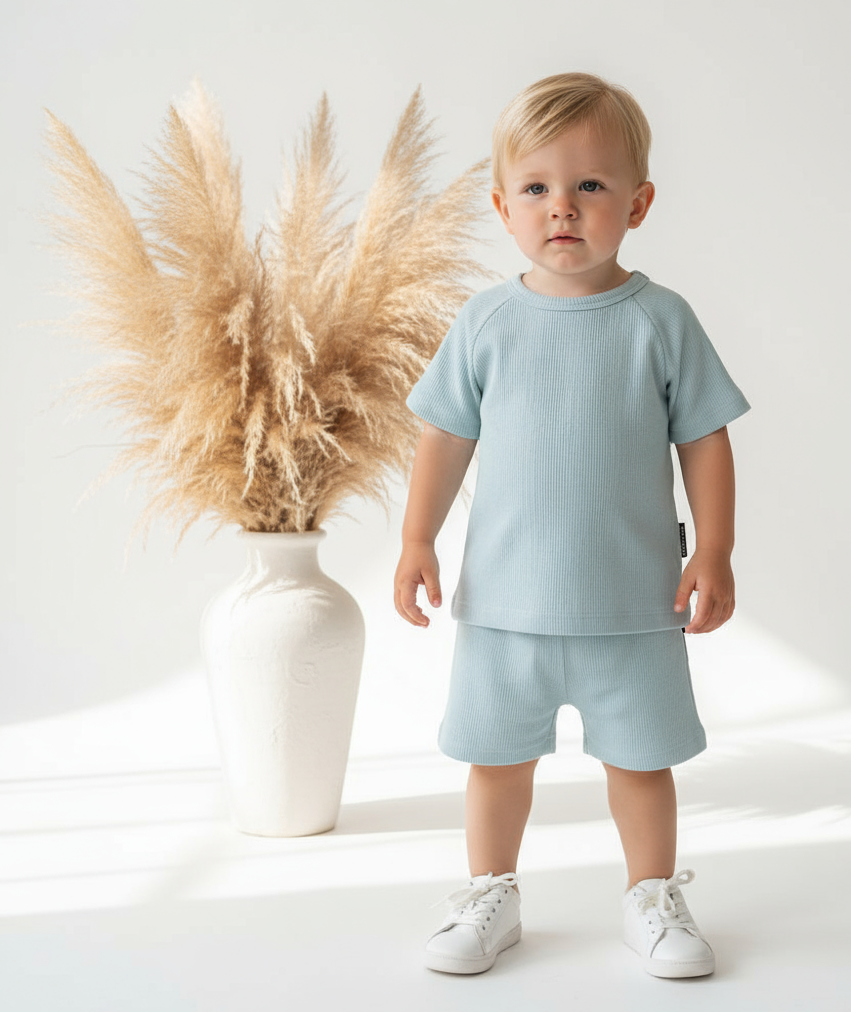 Cribstar Short Set Crystal Blue