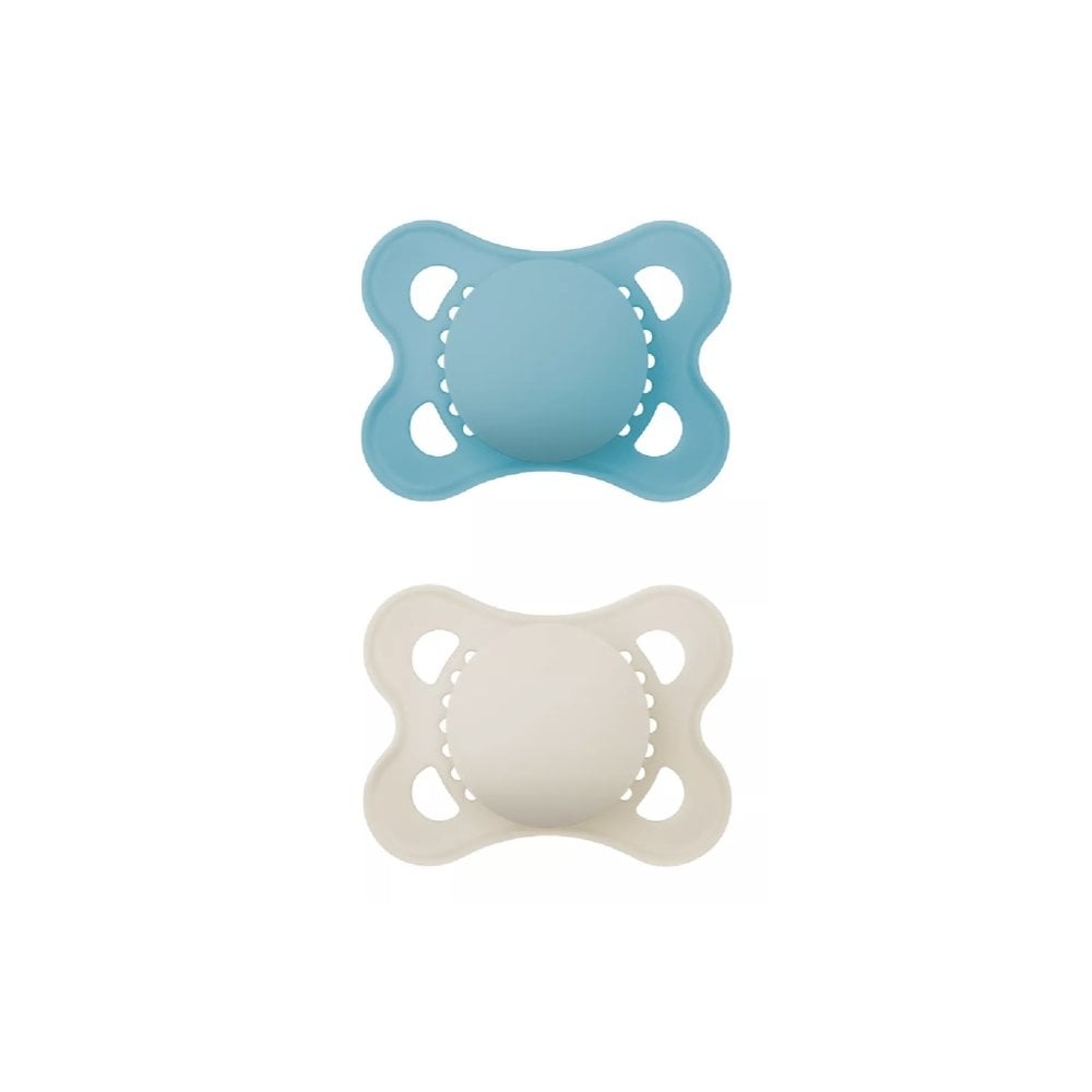 MAM Pure Original Soother Solid Blue 2Pk