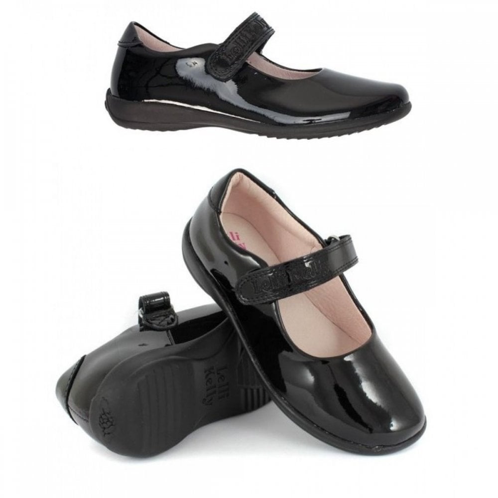 LK8218 F Fit Classic Black Patent