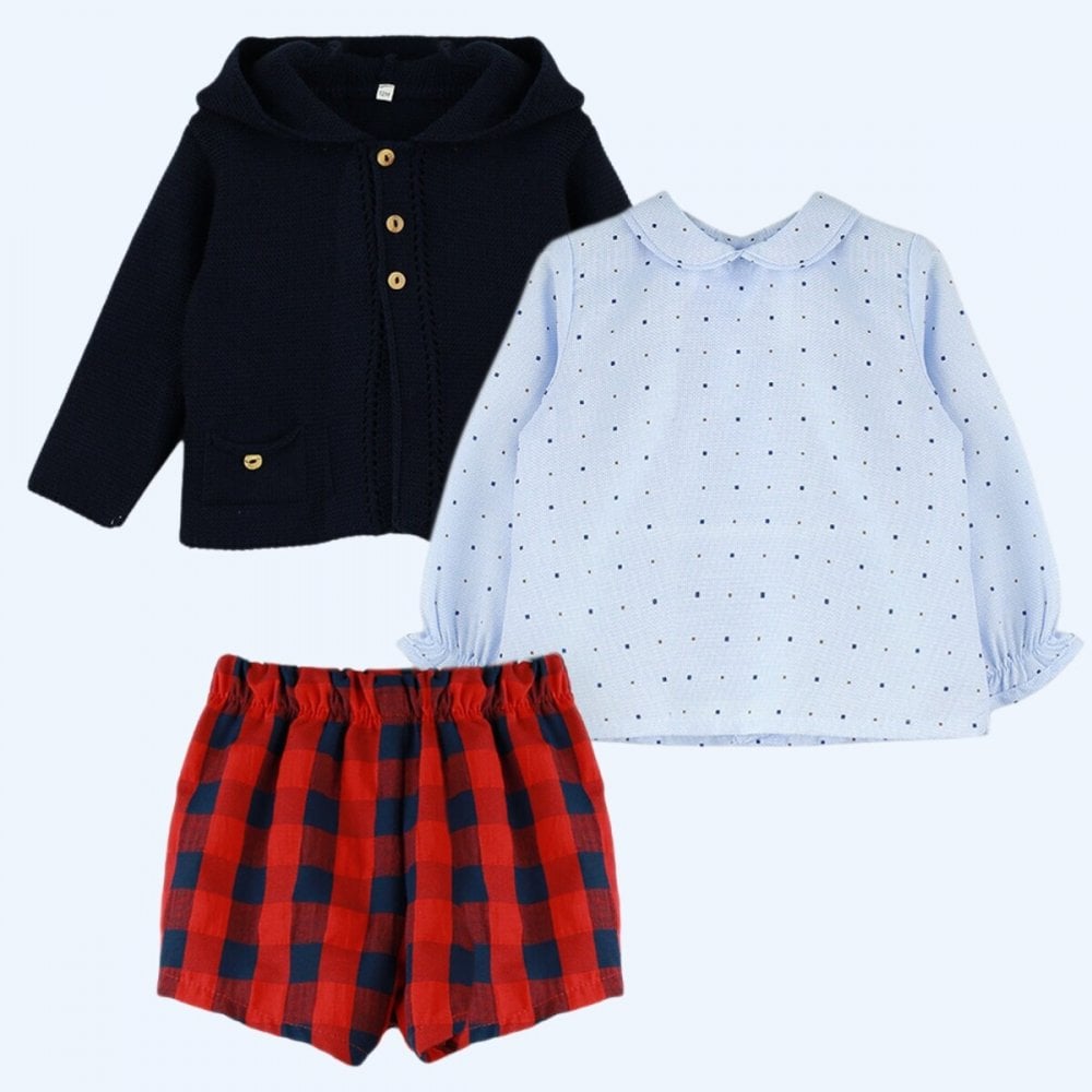 23363 Boys 3 Piece Knitted Set