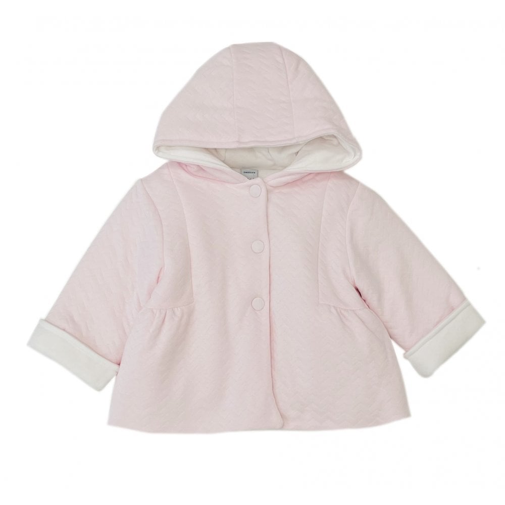31655 Baby Girls Soft Babidu Pink Coat