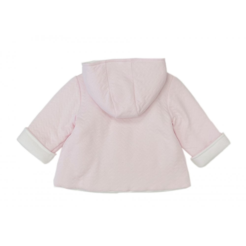 31655 Baby Girls Soft Babidu Pink Coat
