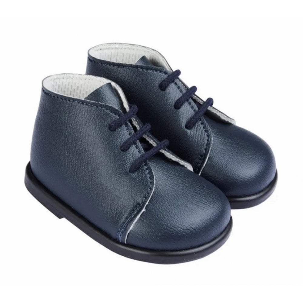 Bay Pods Lace Up Boot Navy