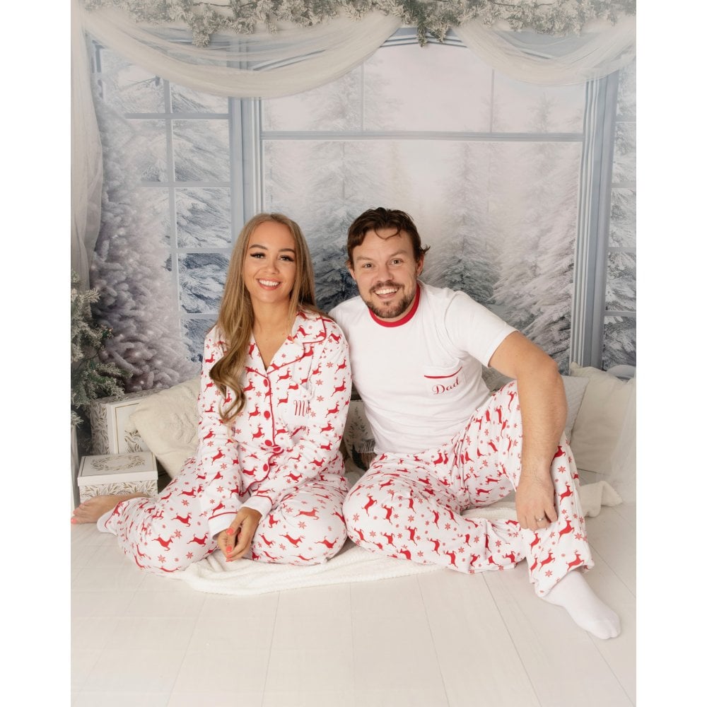 Reindeer Christmas Pyjamas Mens