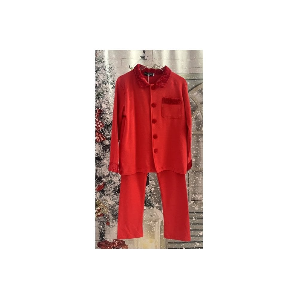 Red Velvet Christmas Pyjamas