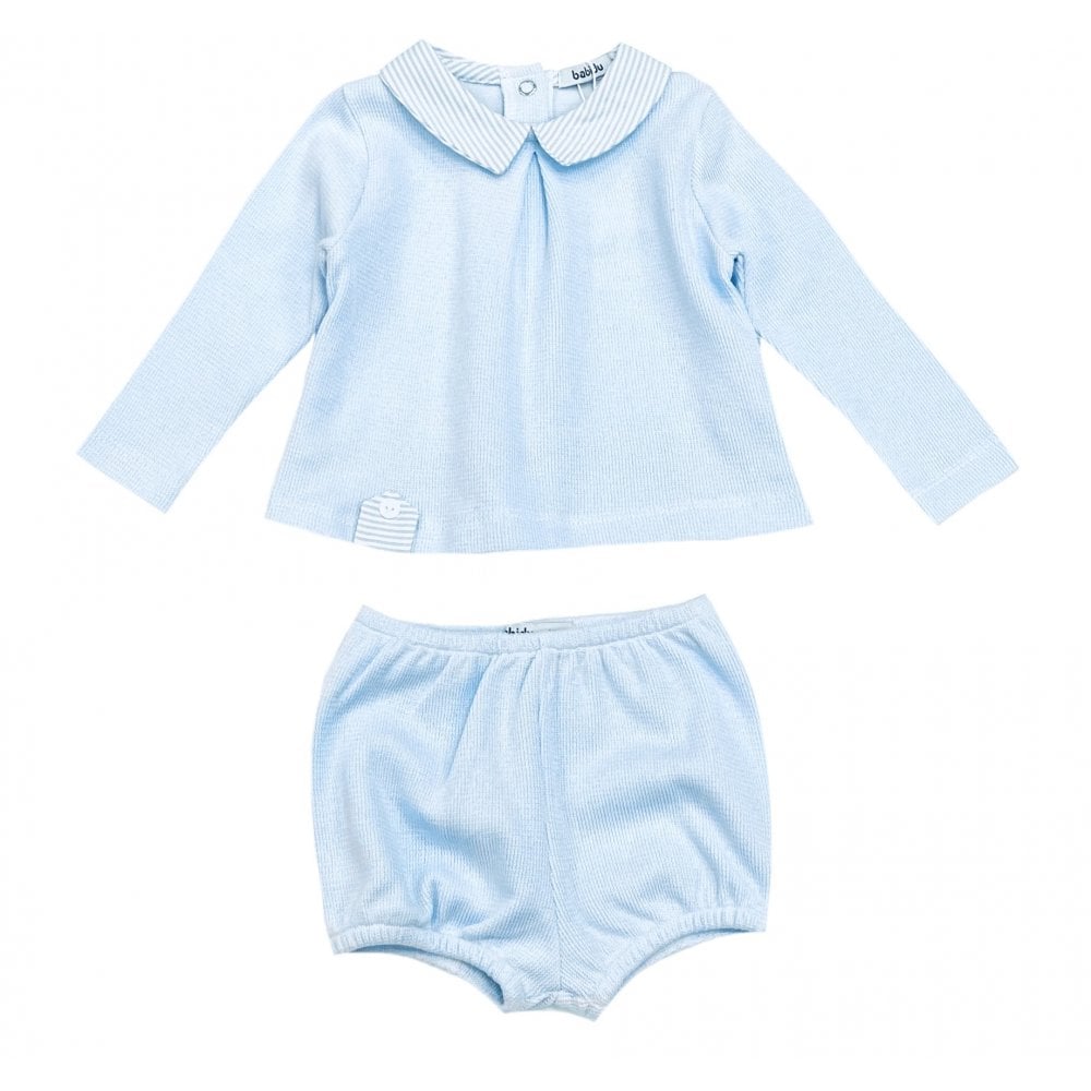 41565 Boys 2 Piece Babidu Set Blue