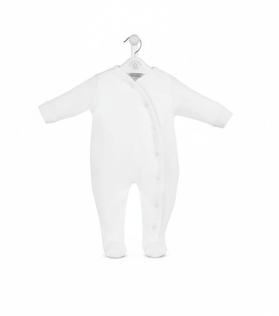 White Cotton Sleepsuit