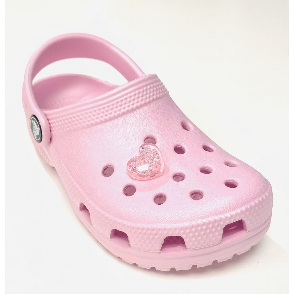 Crocs Charms Pink Heart Single