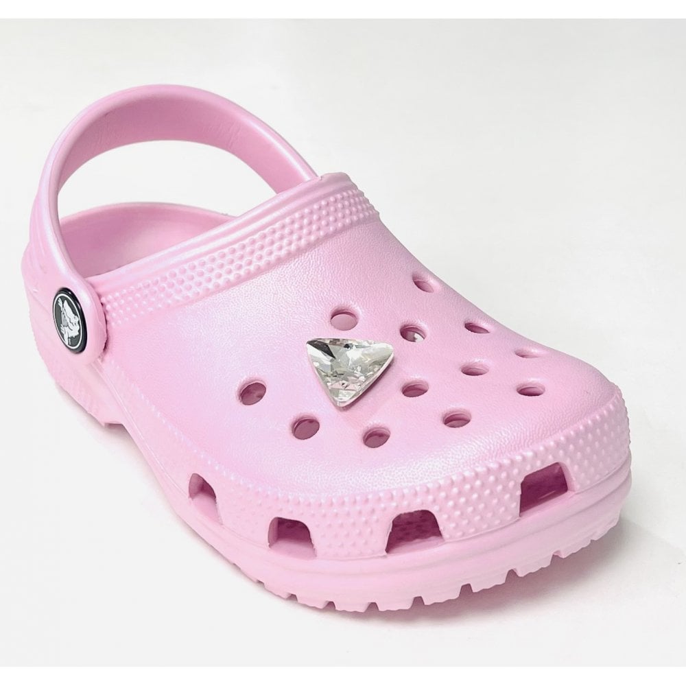 Crocs Charms Clear Jewel Triangle Single