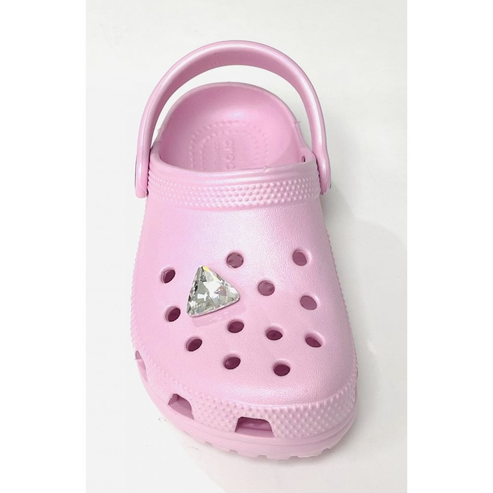 Crocs Charms Clear Jewel Triangle Single