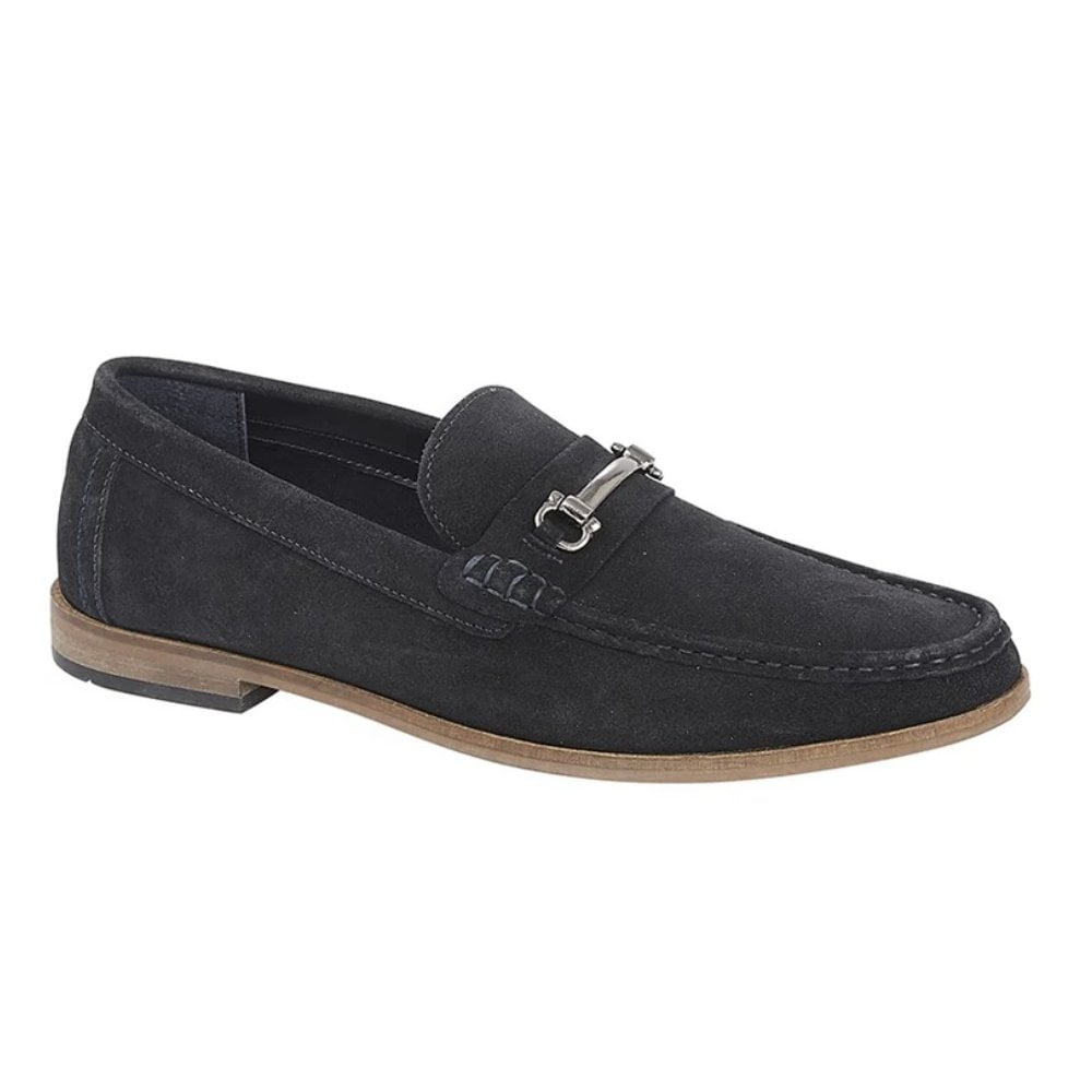 M595CS Navy Bar Loafer