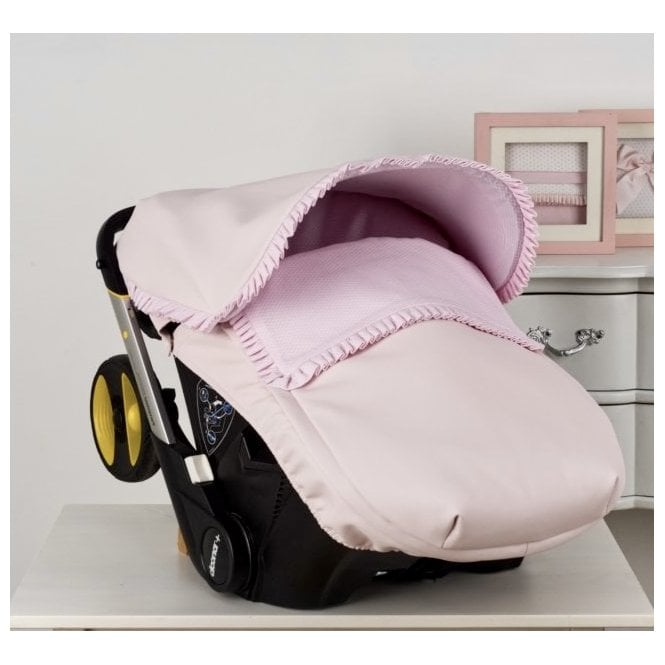 070237 Leatherette Doona Car Seat Cover Pink