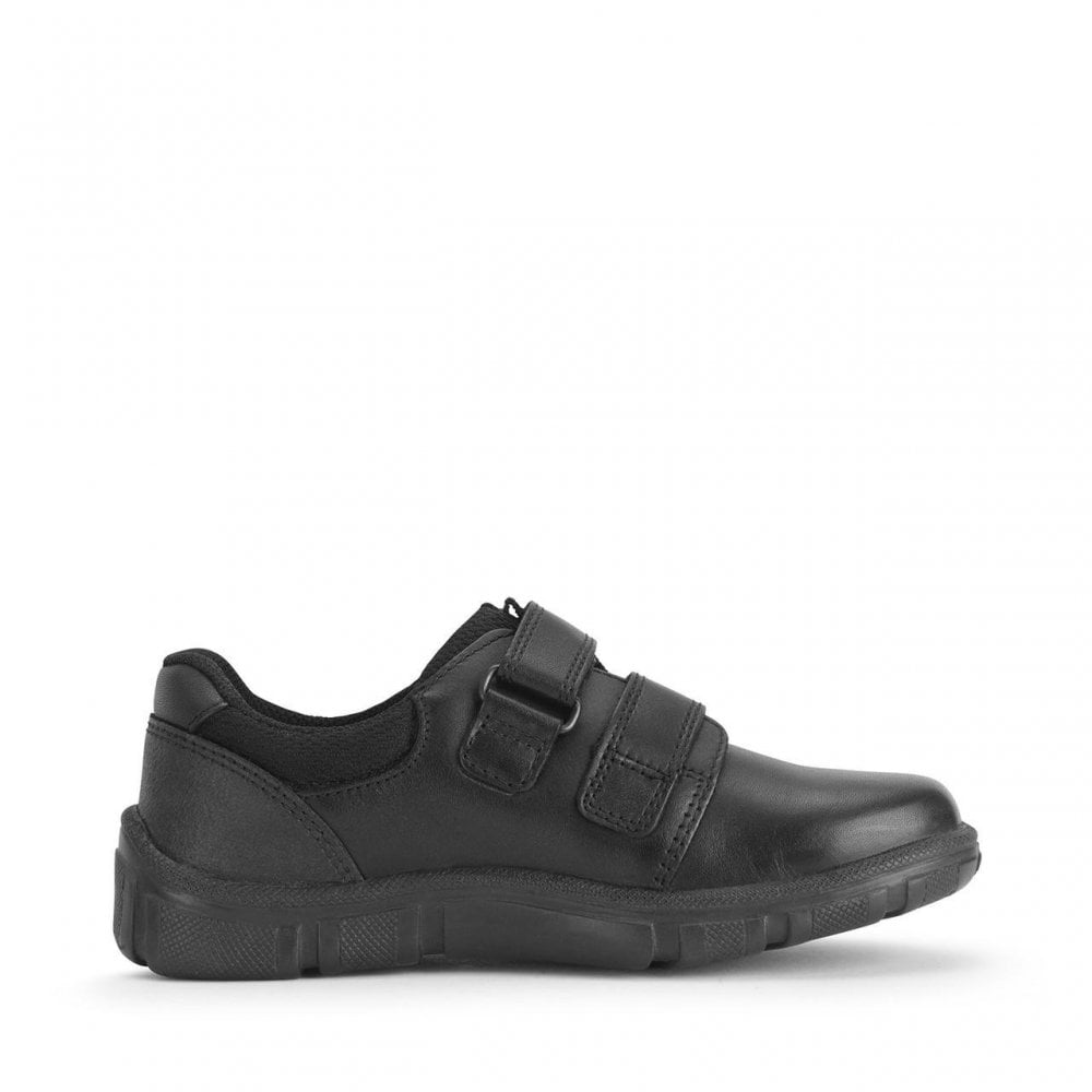 Startrite Origin Boys F Fit Black Leather School Shoes