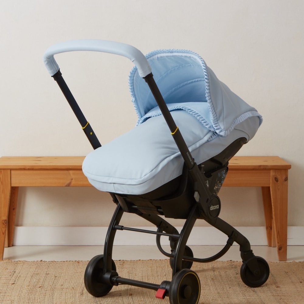 070246 Doona X Cover Plain Blue Leather