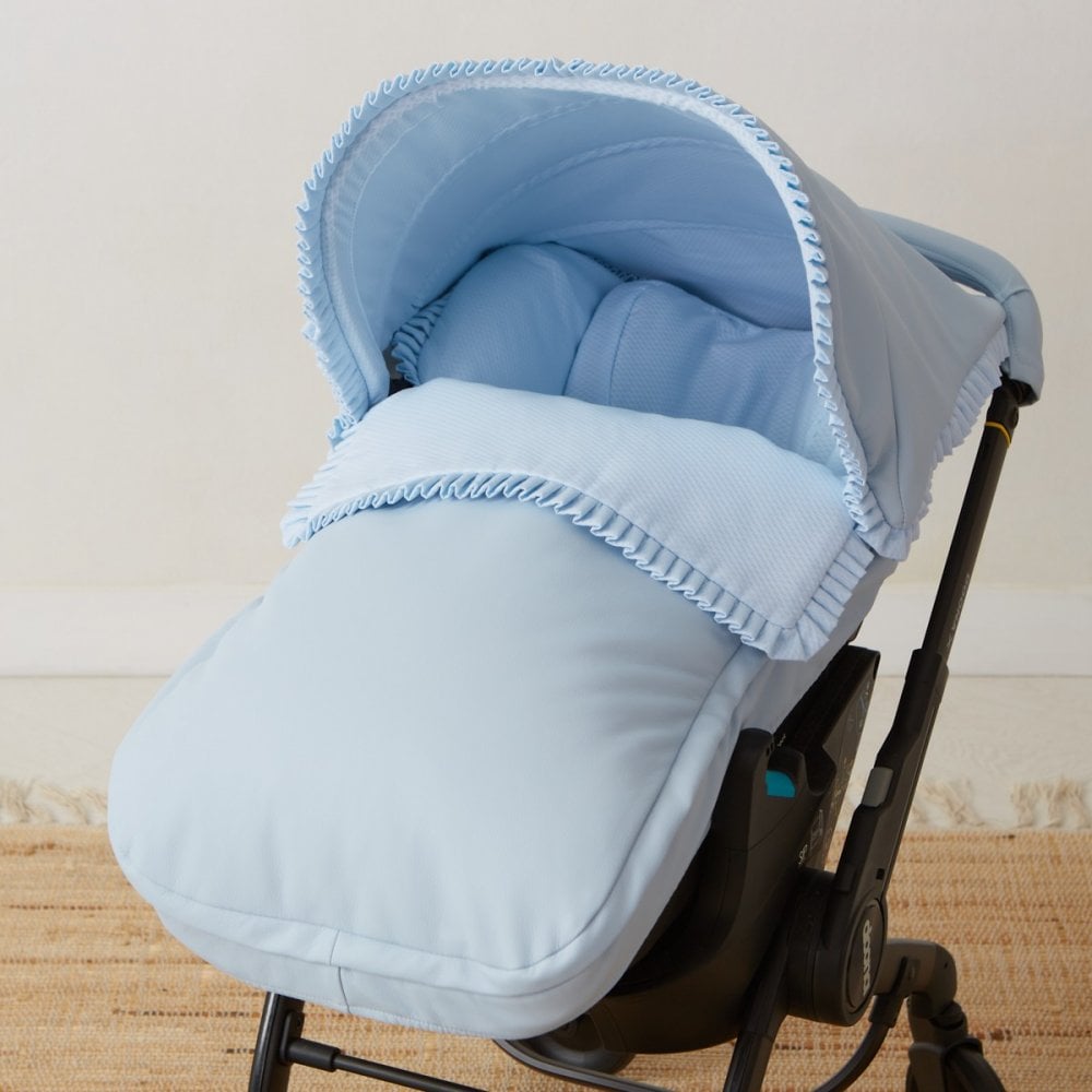 070246 Doona X Cover Plain Blue Leather
