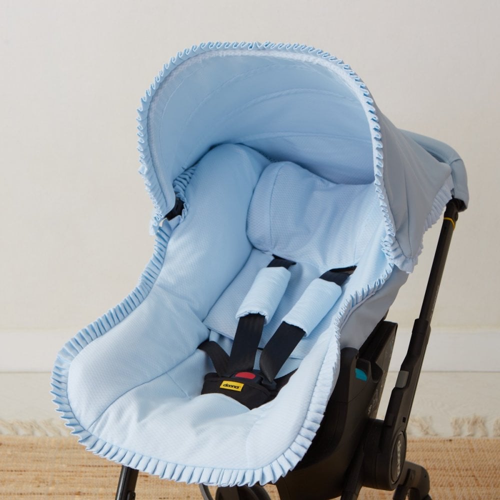 070246 Doona X Cover Plain Blue Leather