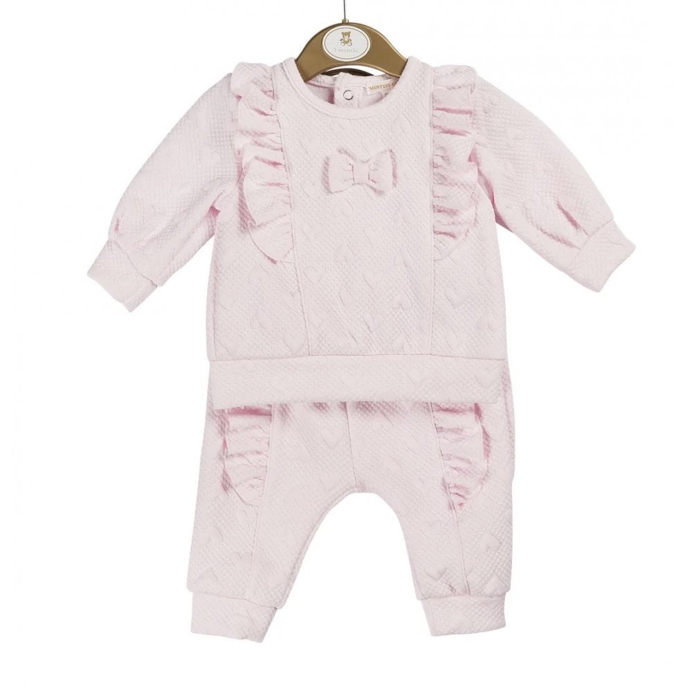 MB6145 Mintini Girls Frilly Tracksuit Set