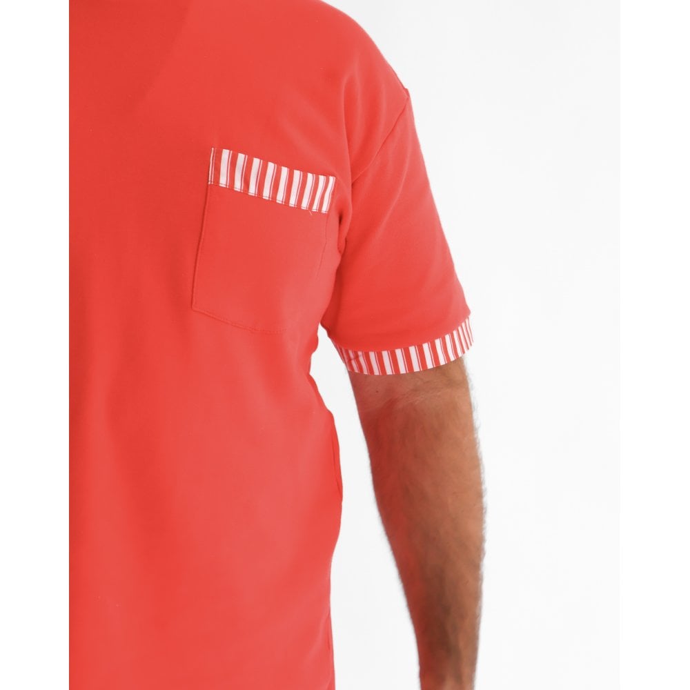Christmas Pyjamas Men's Red Stripe