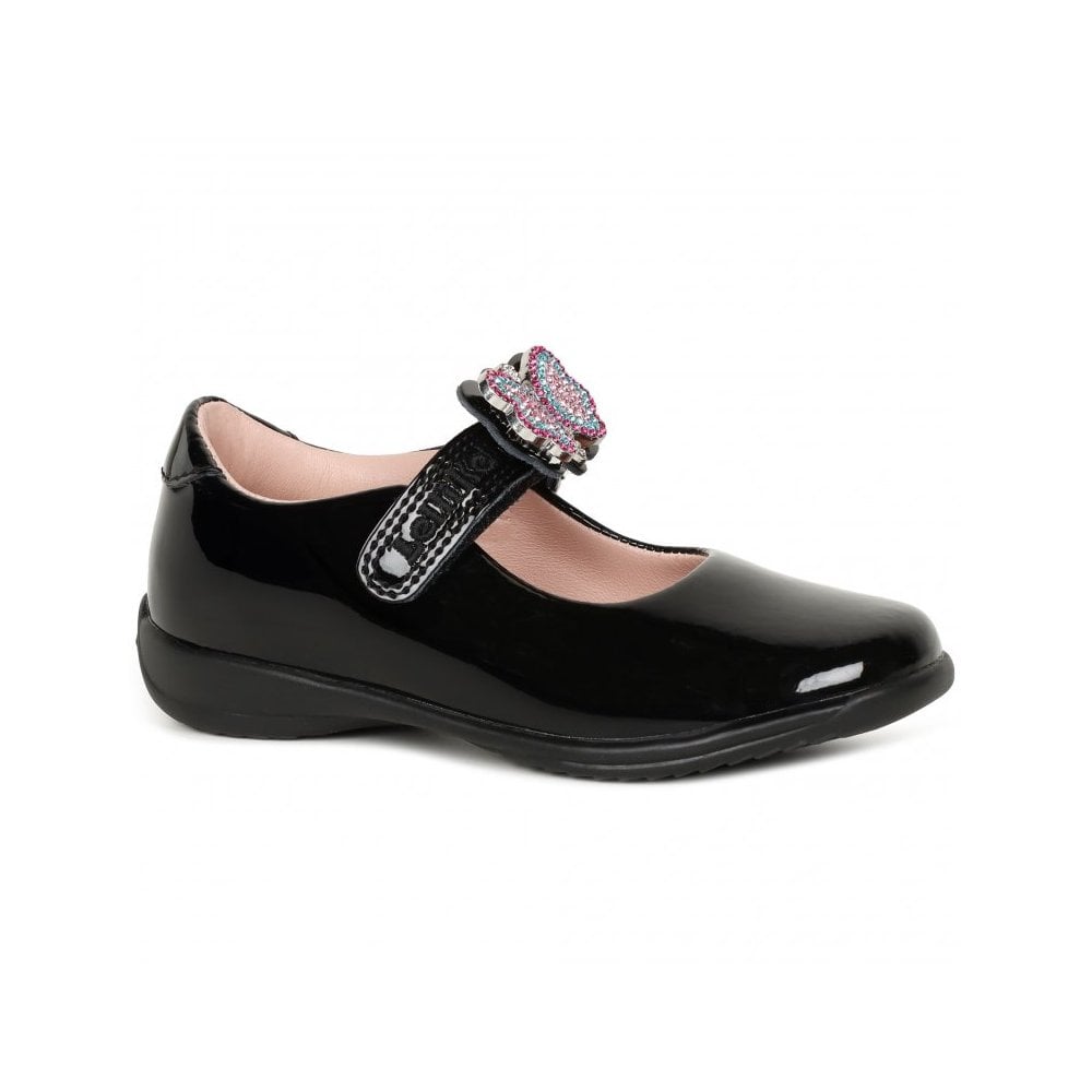 LKS08611 Lelli Kelly Luna F Fit School Shoes