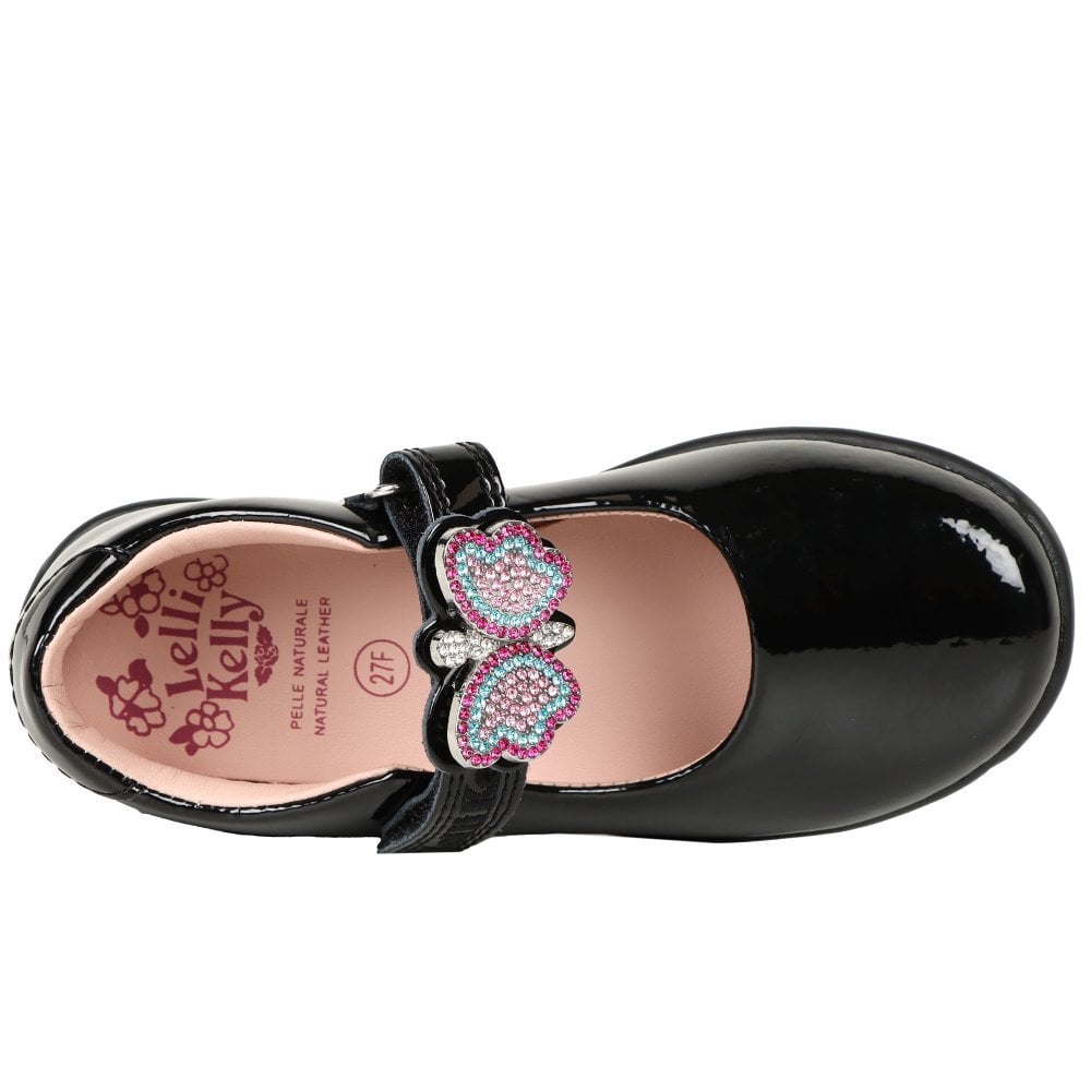 LKS08611 Lelli Kelly Luna F Fit School Shoes