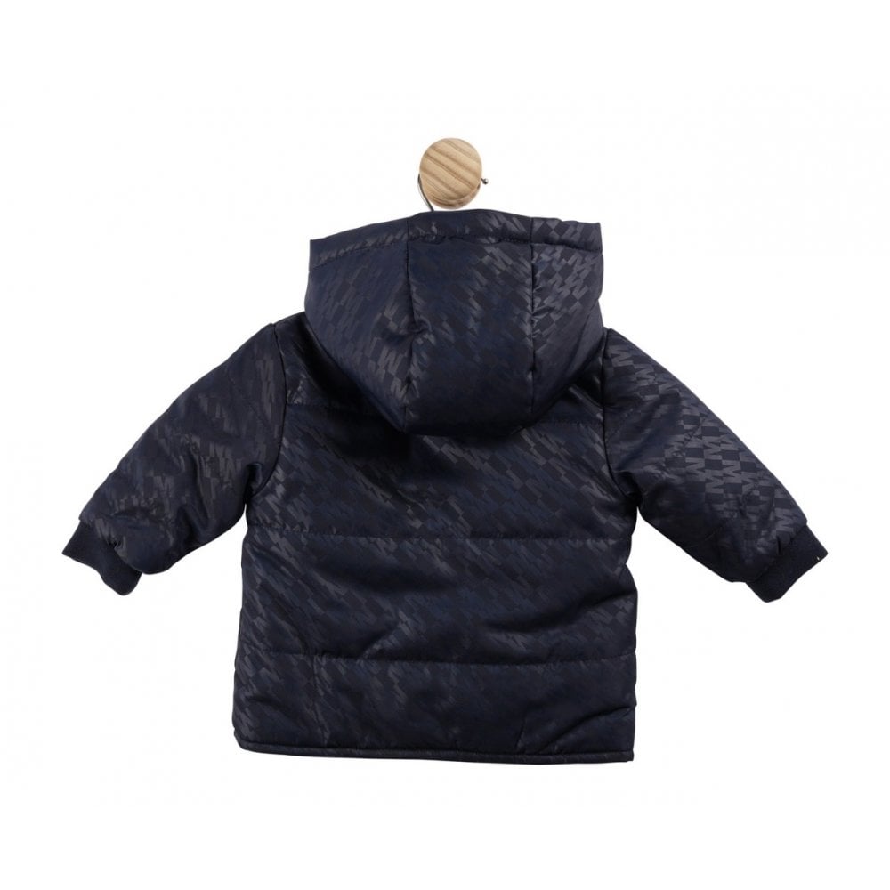 MB5907 Boys Navy Padded Coat