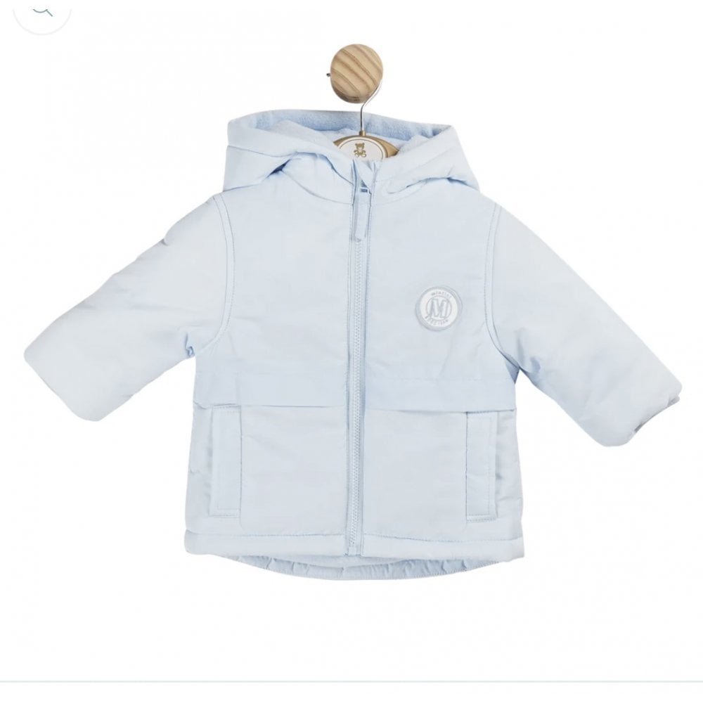 MB5900 Mintini Baby Boys Blue Coat