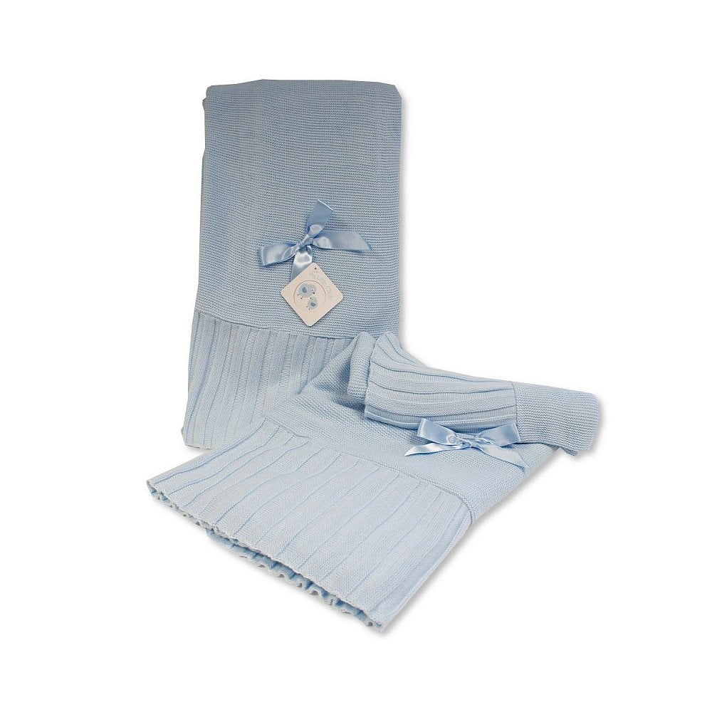 My Little Chick Shawl Blue