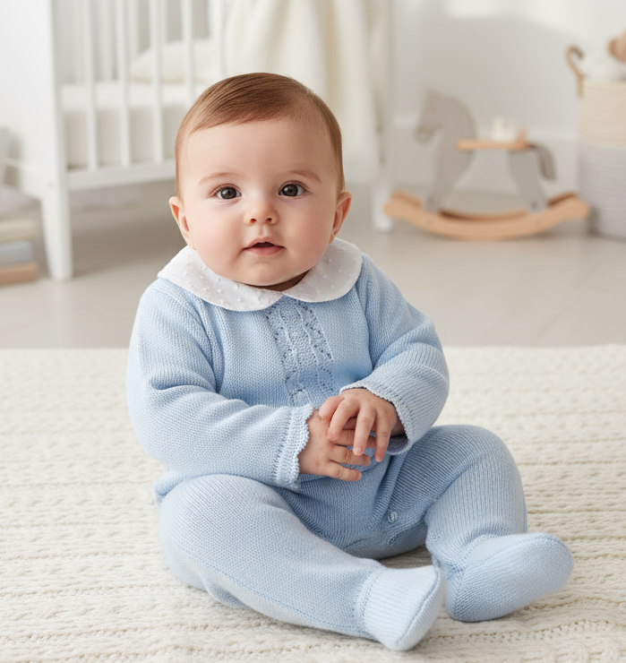 10319 Babidu Knitted Babygrow