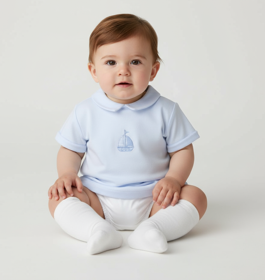 Pex Ocean Baby Boys Jam Pants Set