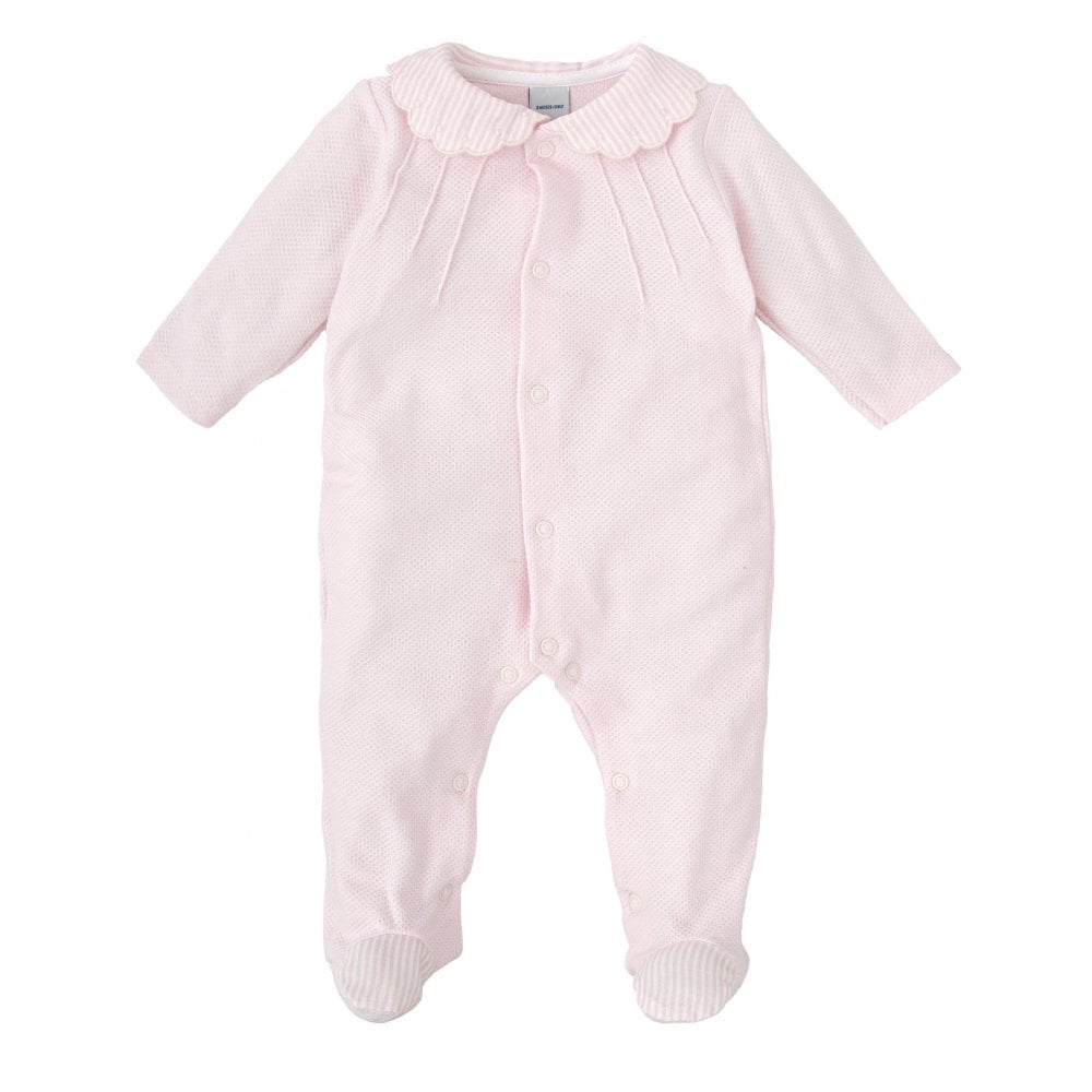 14371 - Pink Cotton Babygrow