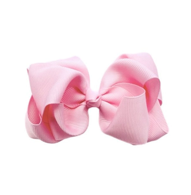 Hair Bow Rose Pink Various Sizes