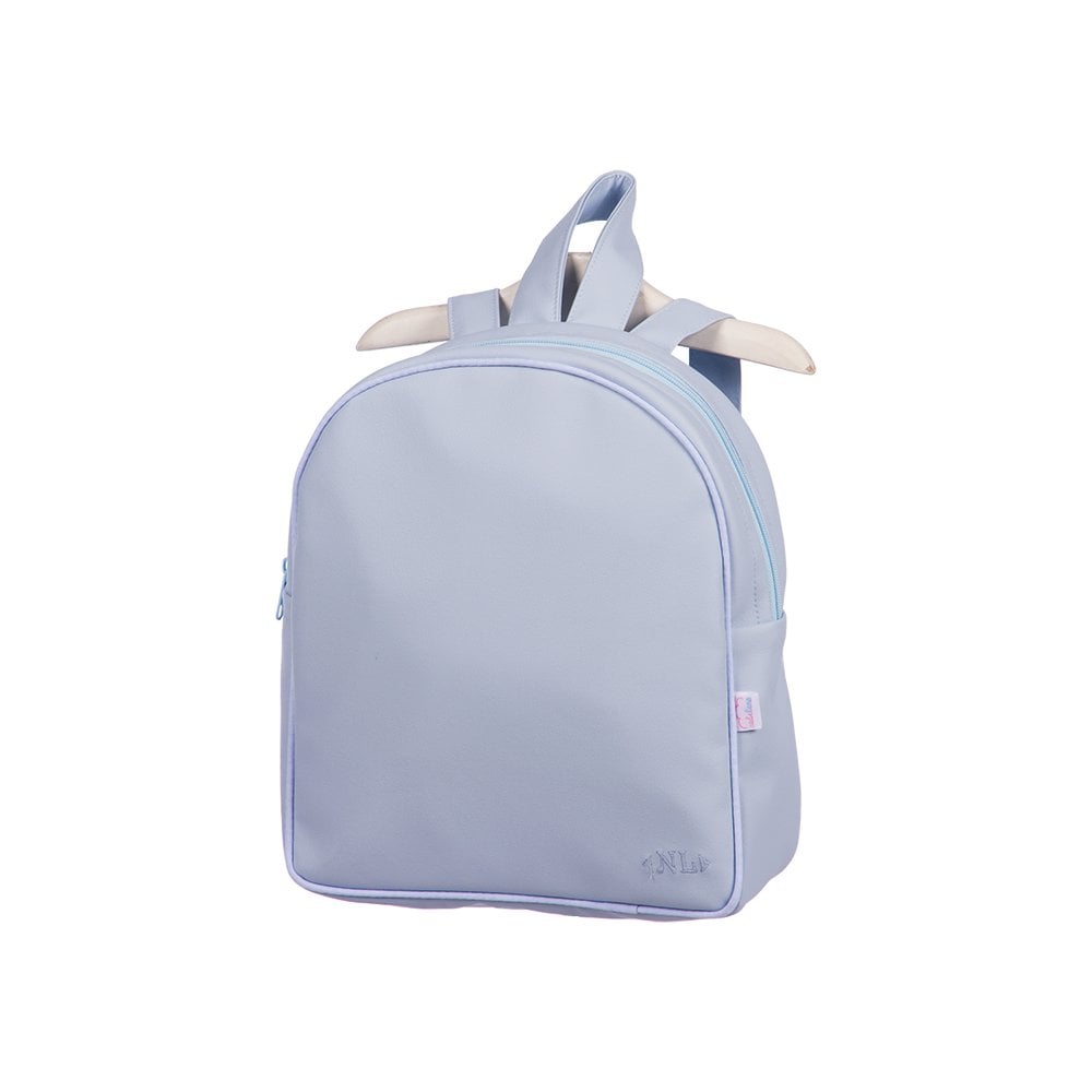 Nubeluna Baby Embroidered Backpack Blue
